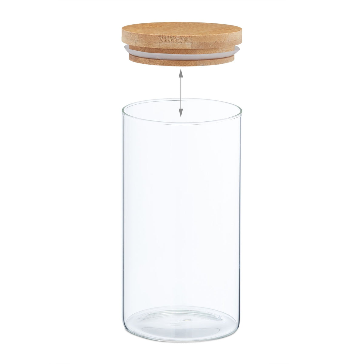 3 pcs. Storage jars 1000 ml