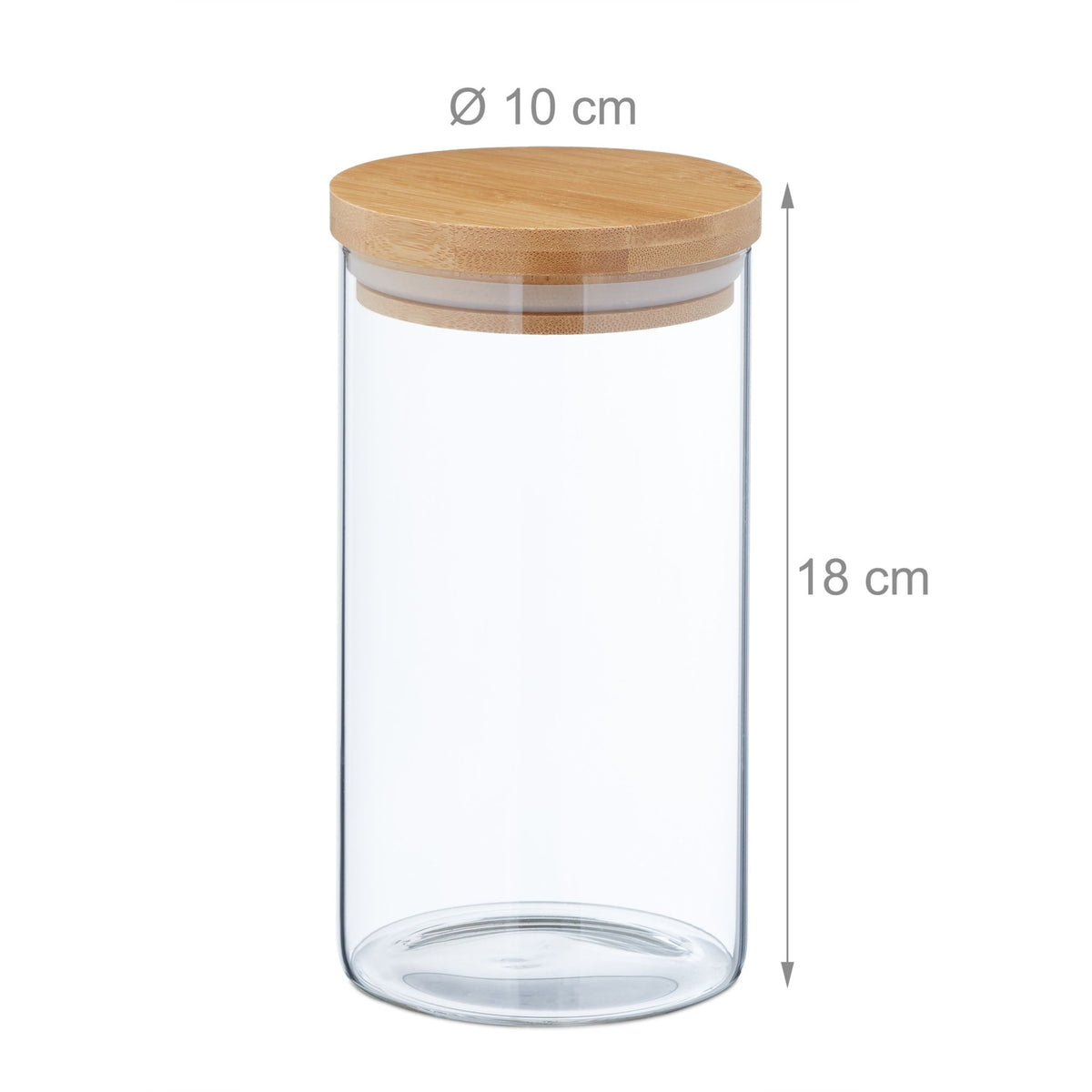 3 pcs. Storage jars 1000 ml