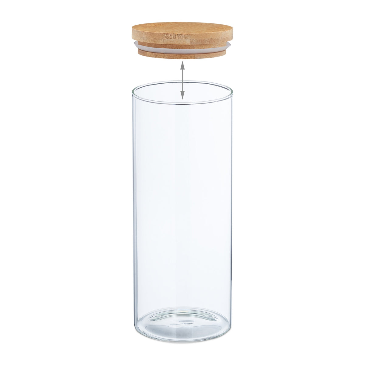 3 pcs. Storage jars 1500 ml