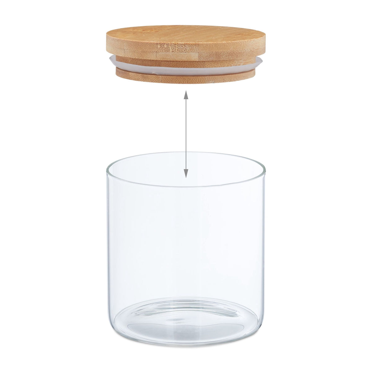 3 pcs. Storage jars 380 ml