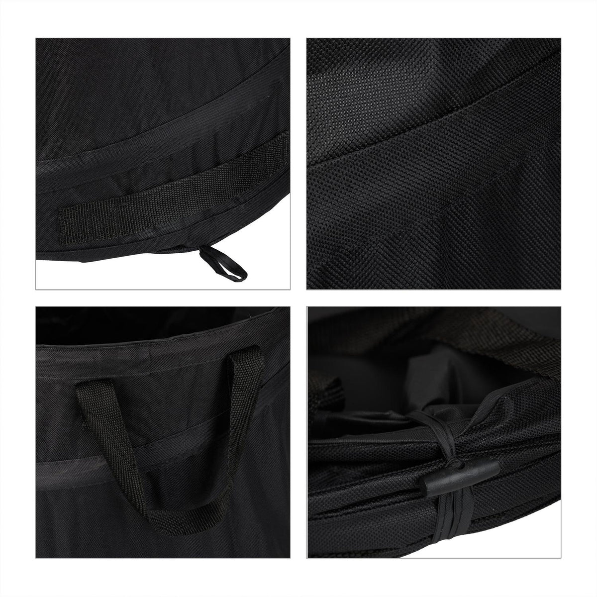 3 pcs. garden bags 160-liter black