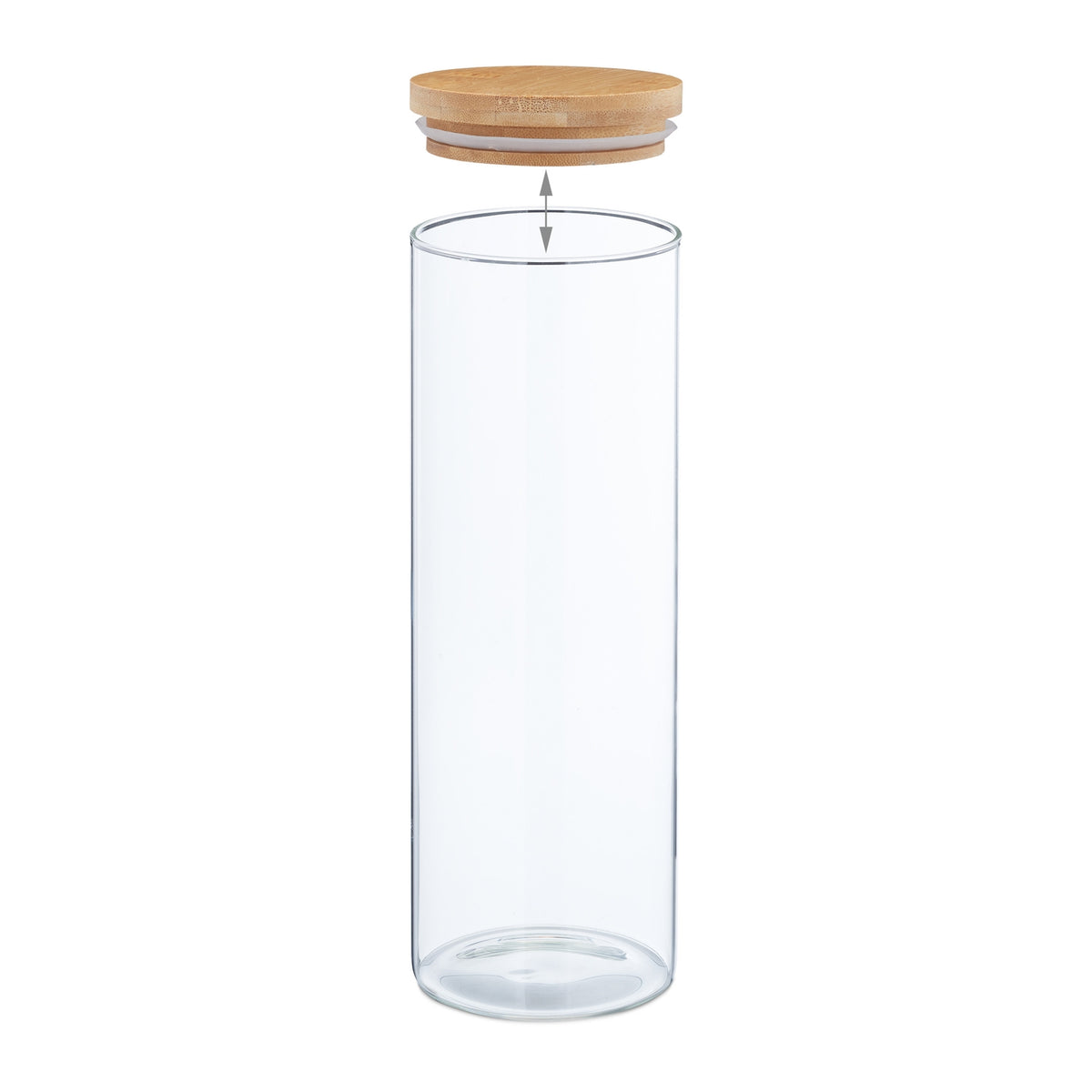 3 pcs. storage jars 1800 ml