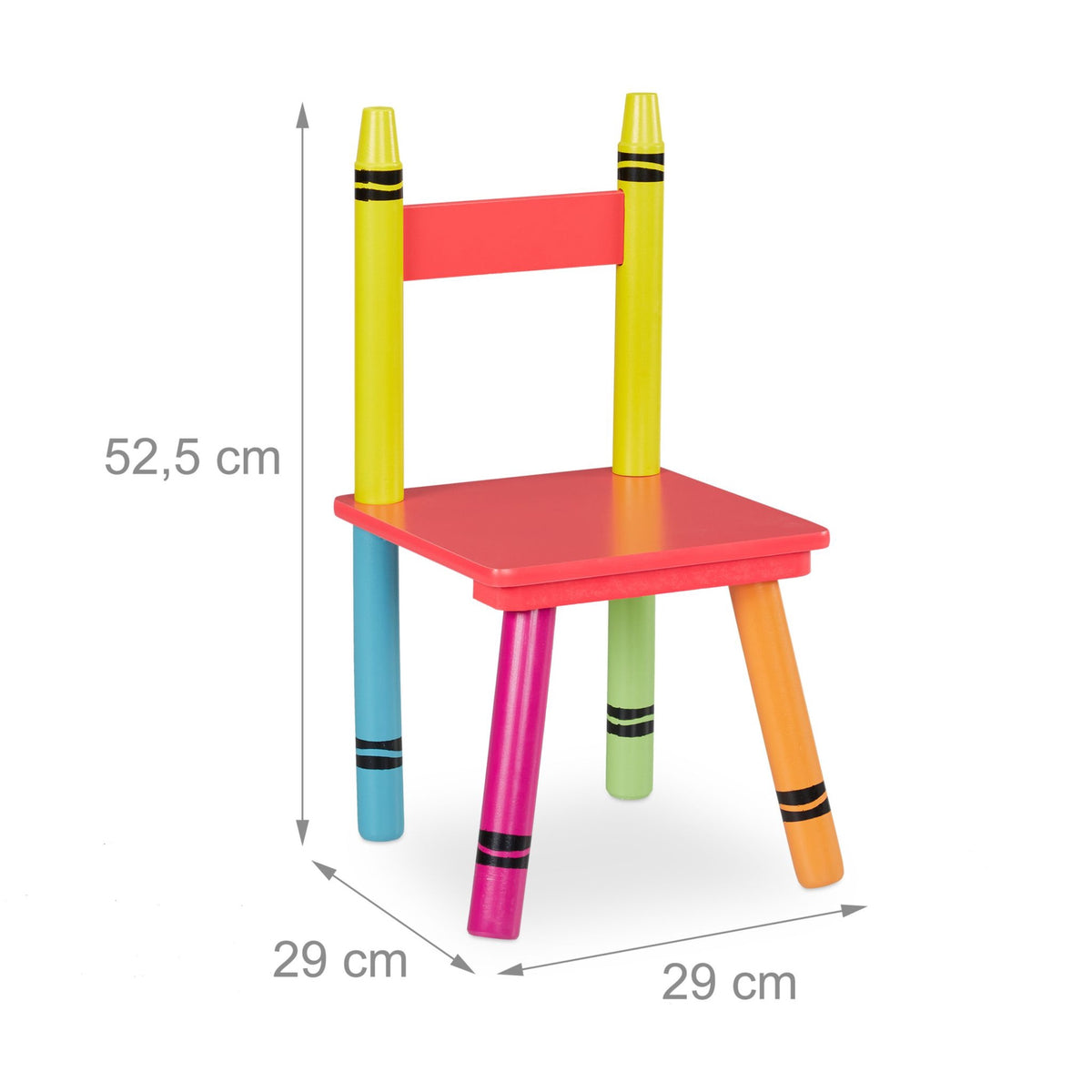 3-piece children's seating group, colorful