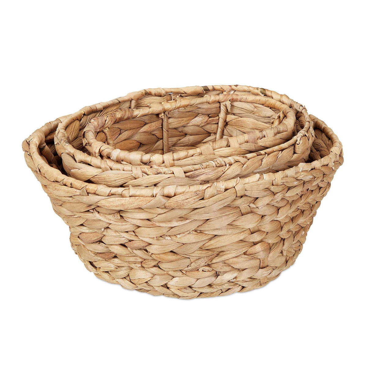 3x storage baskets for water hyacinth