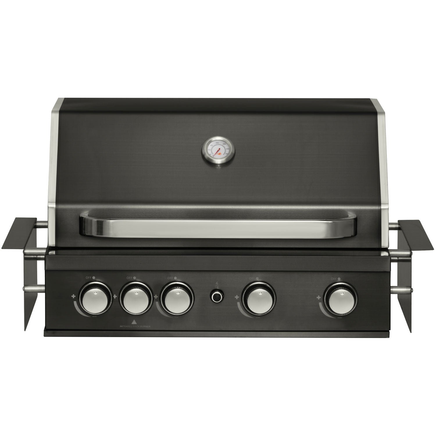 4-Burner Built-In Gas Grill with Infrared Rotisserie
