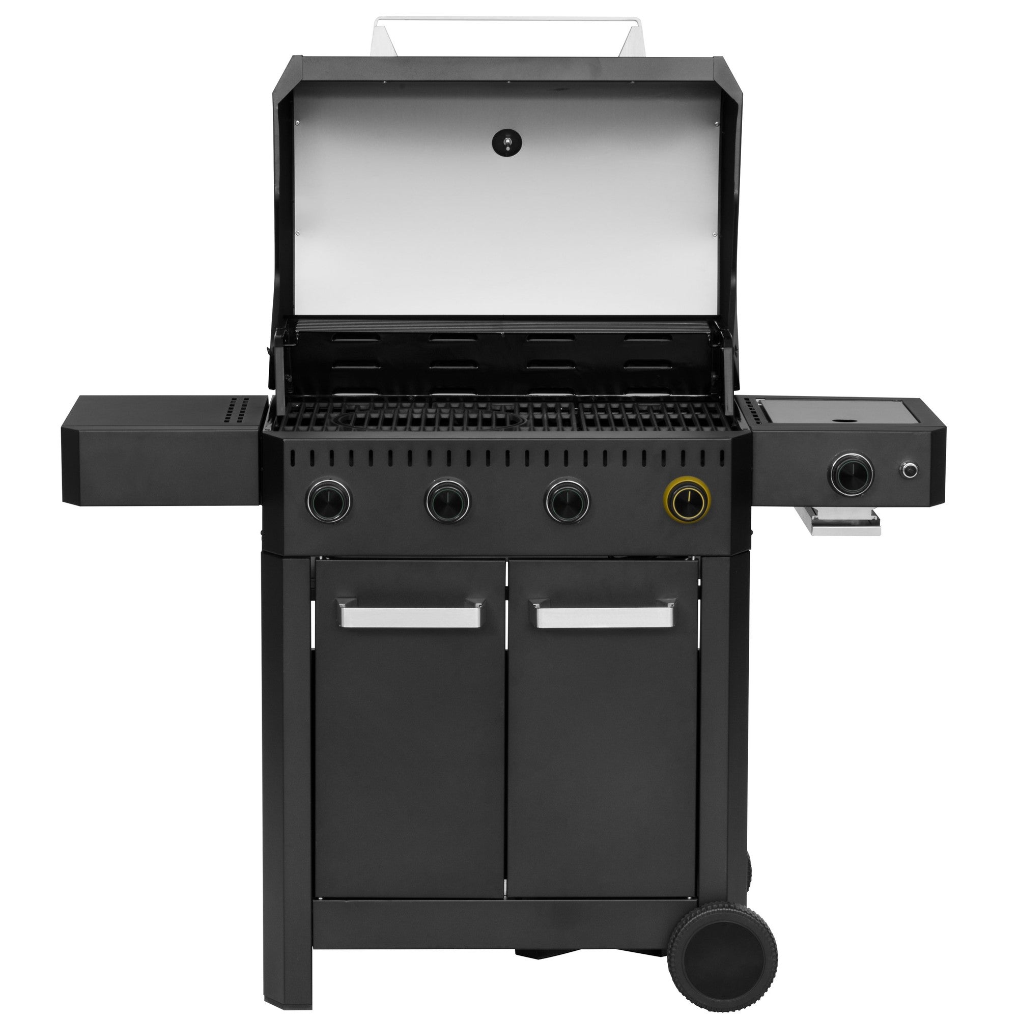 4-Burner Gas Grill with Side Burner