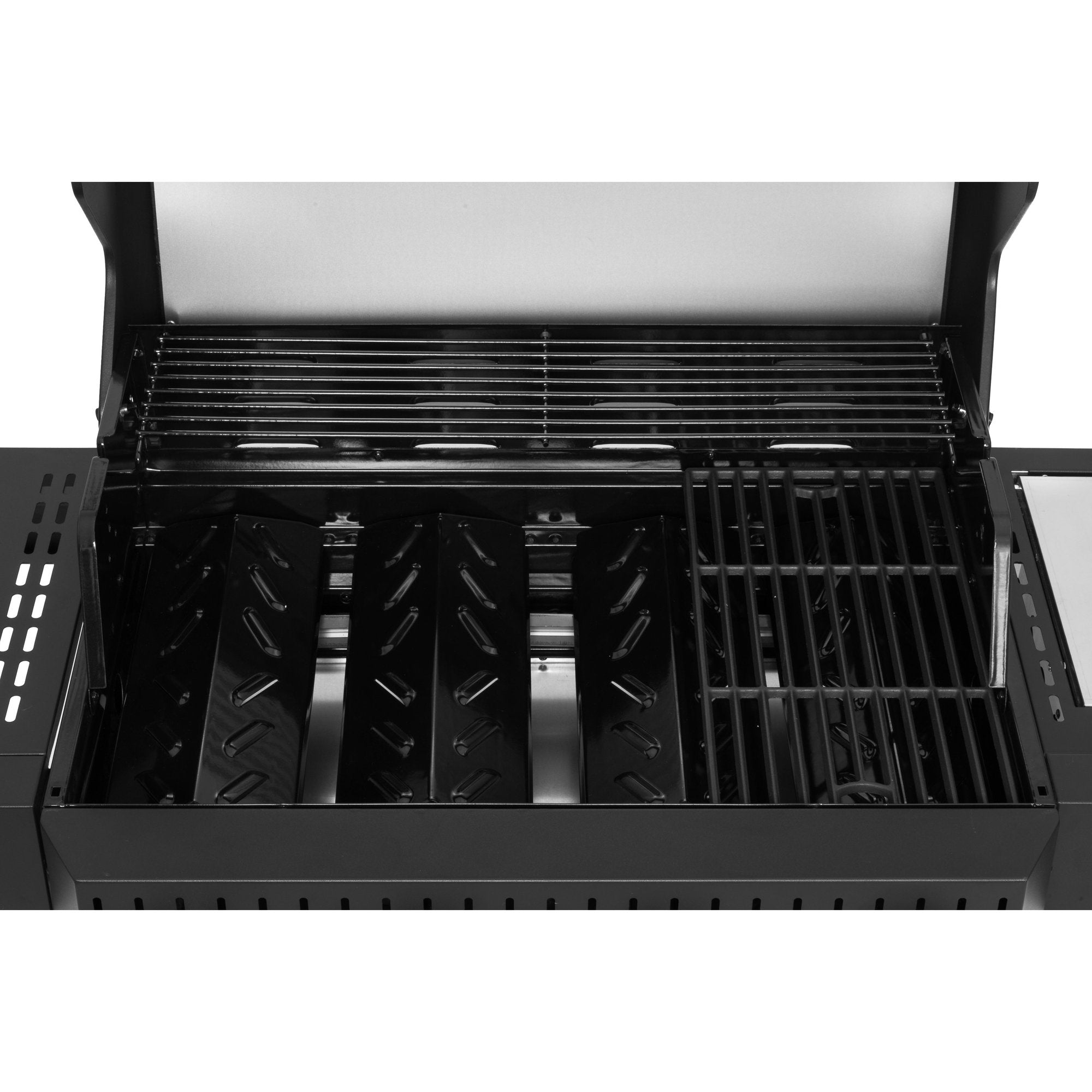 4-Burner Gas Grill with Side Burner