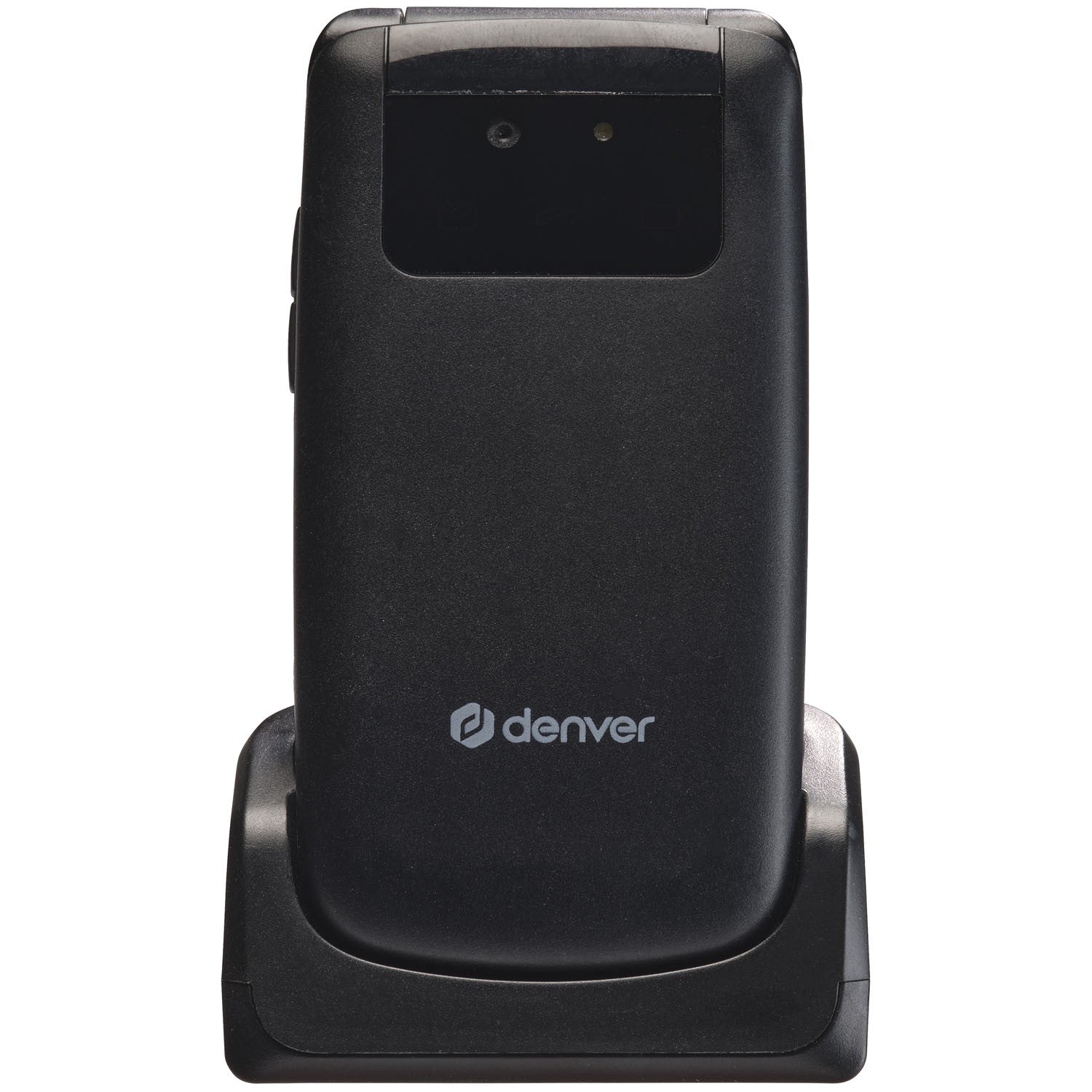 4G Senior Flip Phone with SOS Button, 2.4" Screen, Black