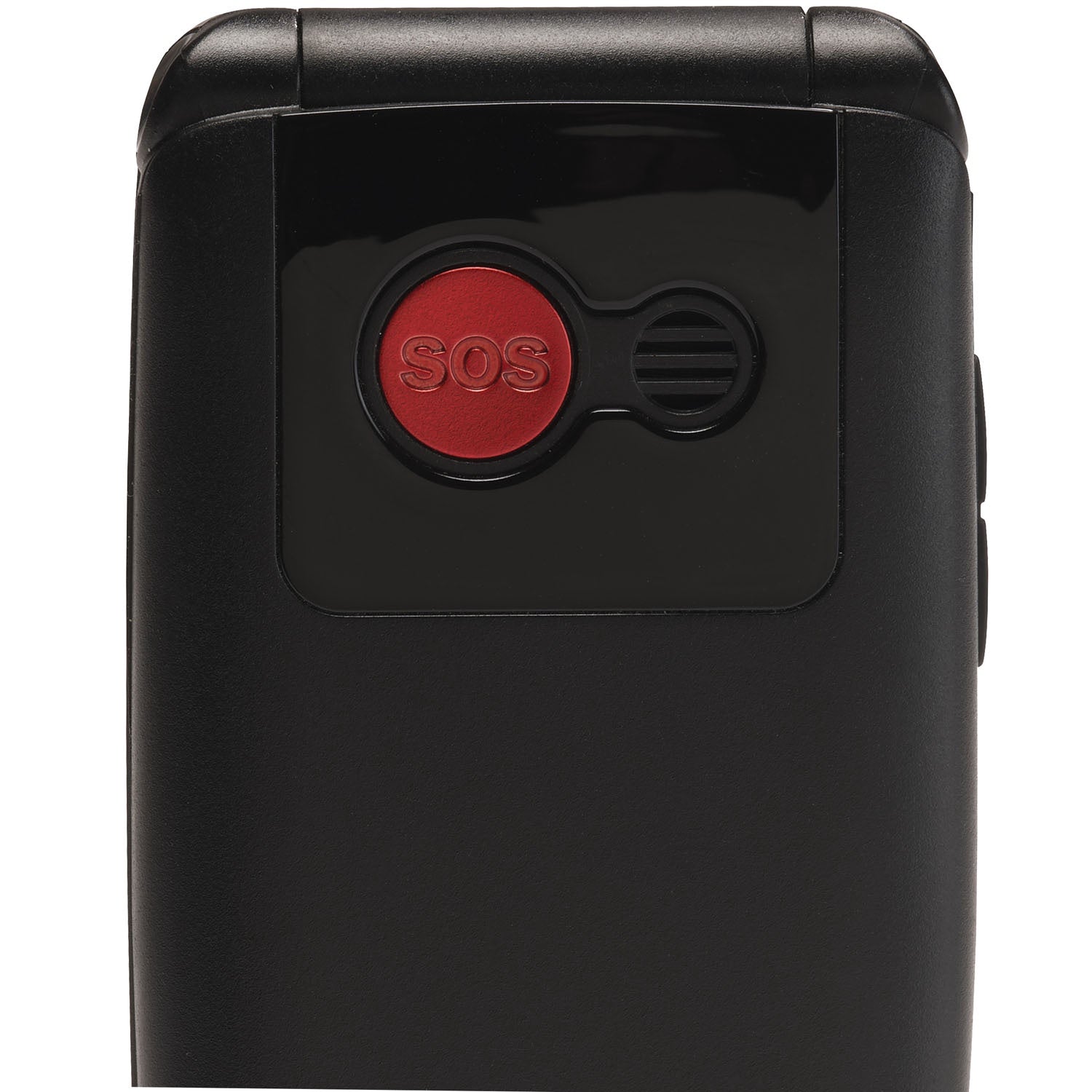 4G Senior Flip Phone with SOS Button, 2.4" Screen, Black