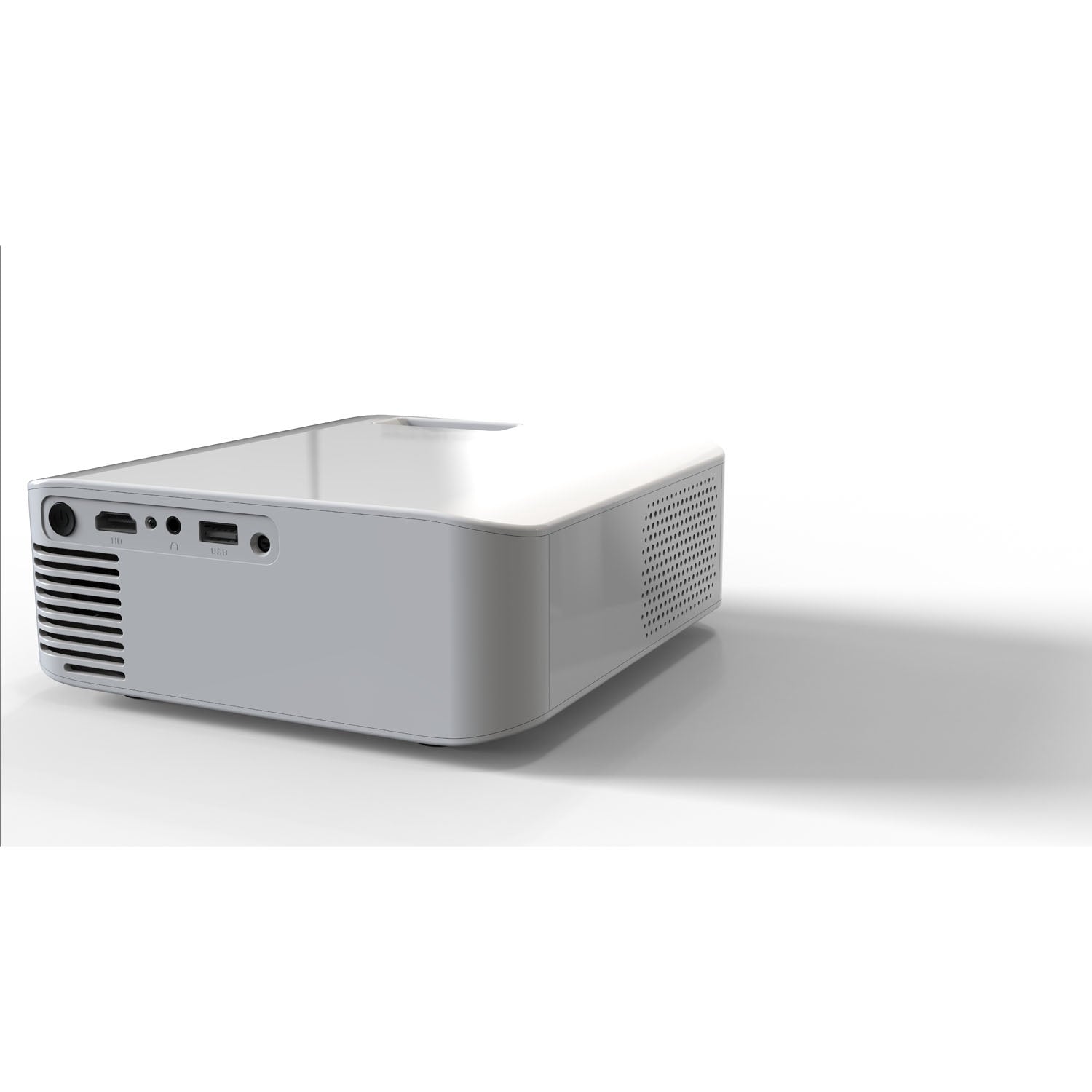 4K Projector, 45"-180", 400 ANSI Lumen, HDMI, Bluetooth