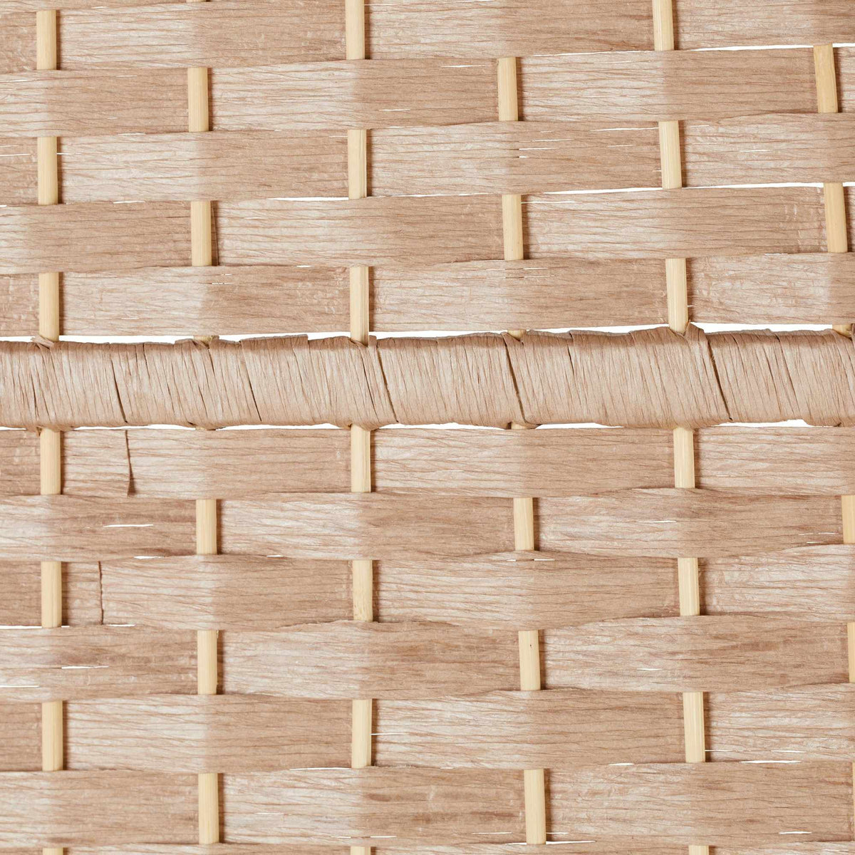 4-Panel Folding Screen in Natural Colour