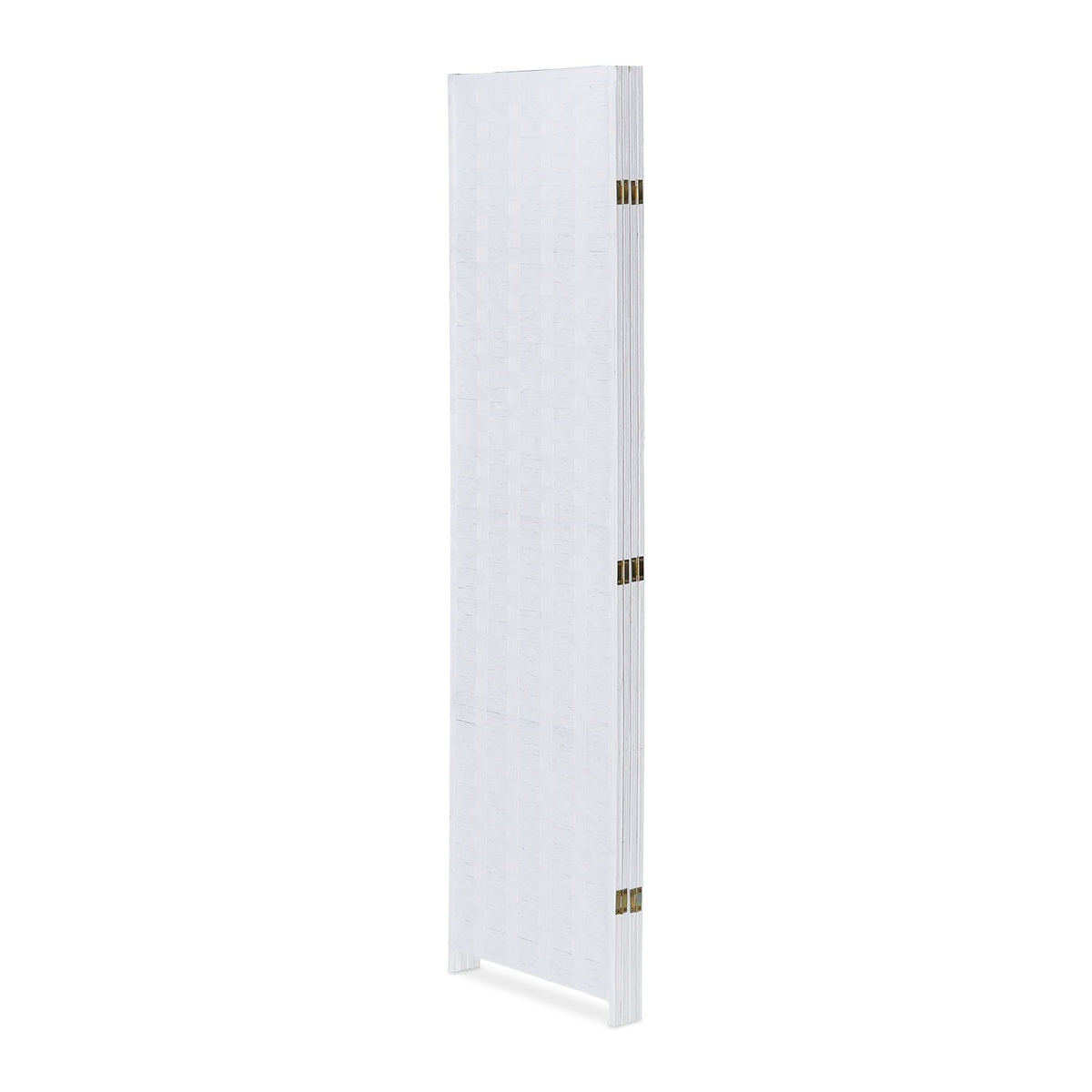 4-Panel Folding Screen in White