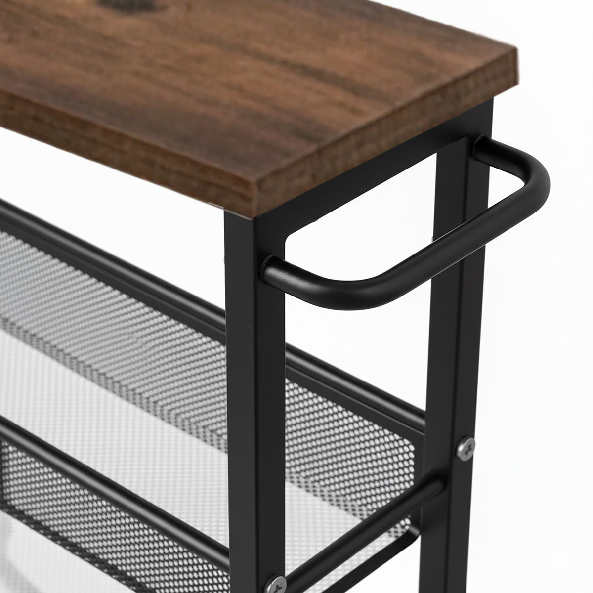 4-Tier Slim Trolley for Kitchen or Bathroom Storage