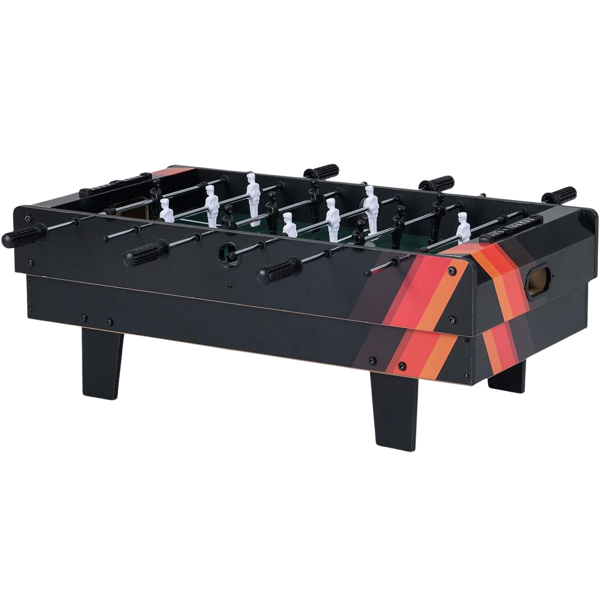 4-in-1 Game Table: Foosball, Billiards, Tennis, Hockey