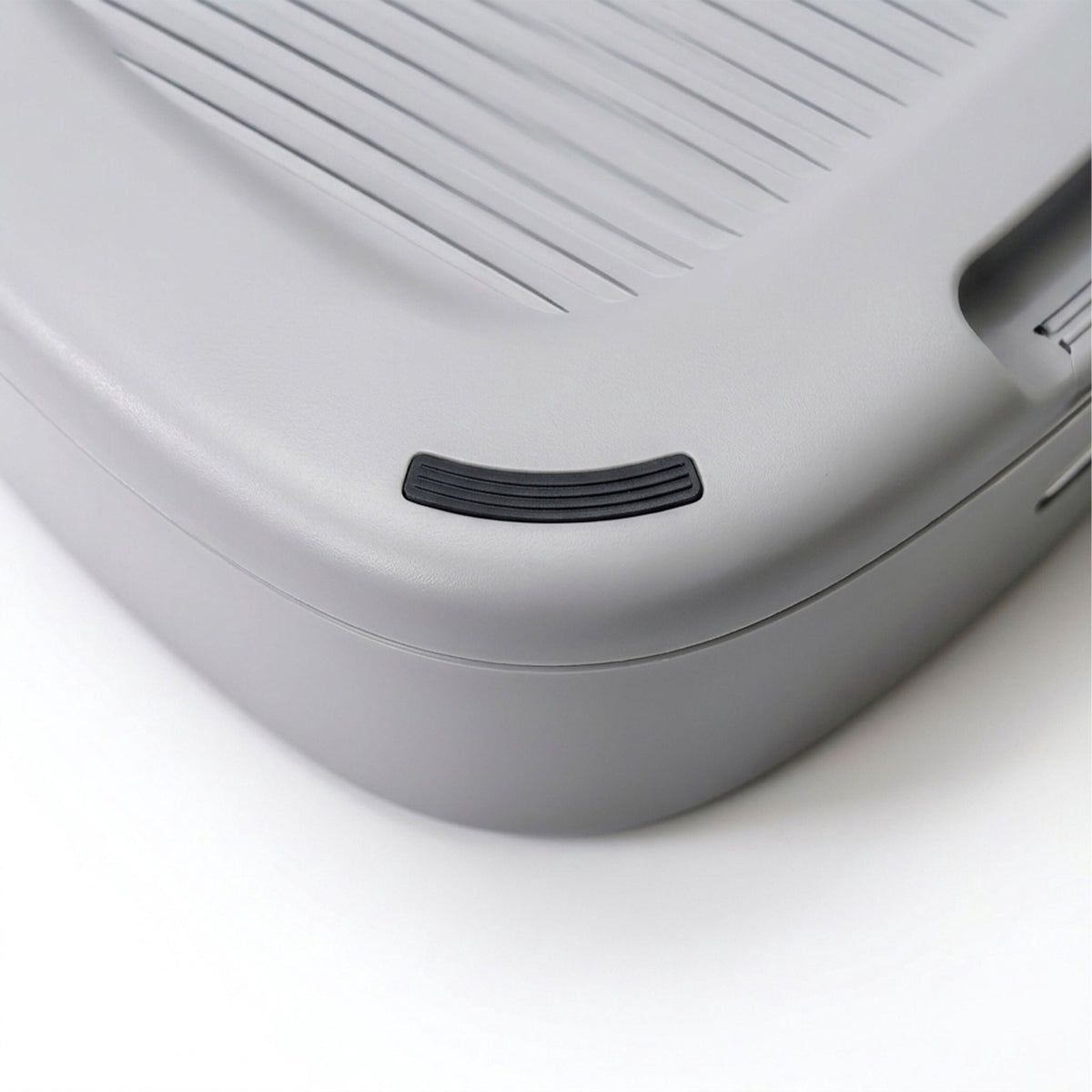 4-in-1 Grey Potty Trainer with Lid and Step Stool