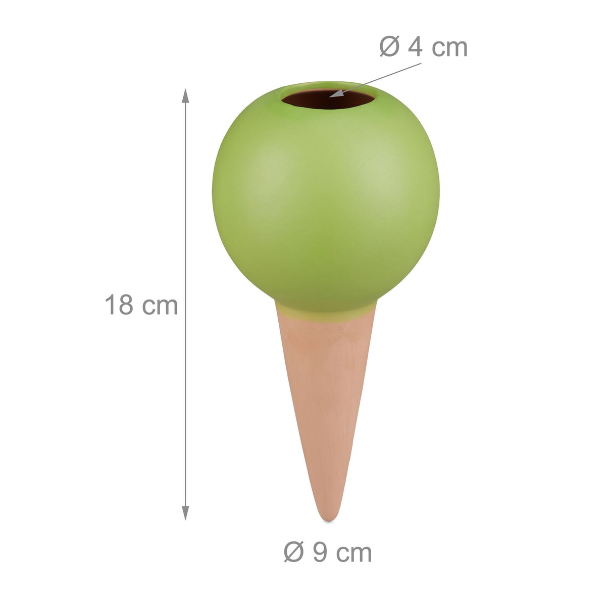 4 irrigation globes
