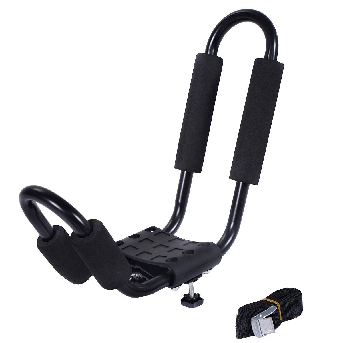 4 x kayak carrier boat holder universal for car roof racks including 4 all-purpose straps