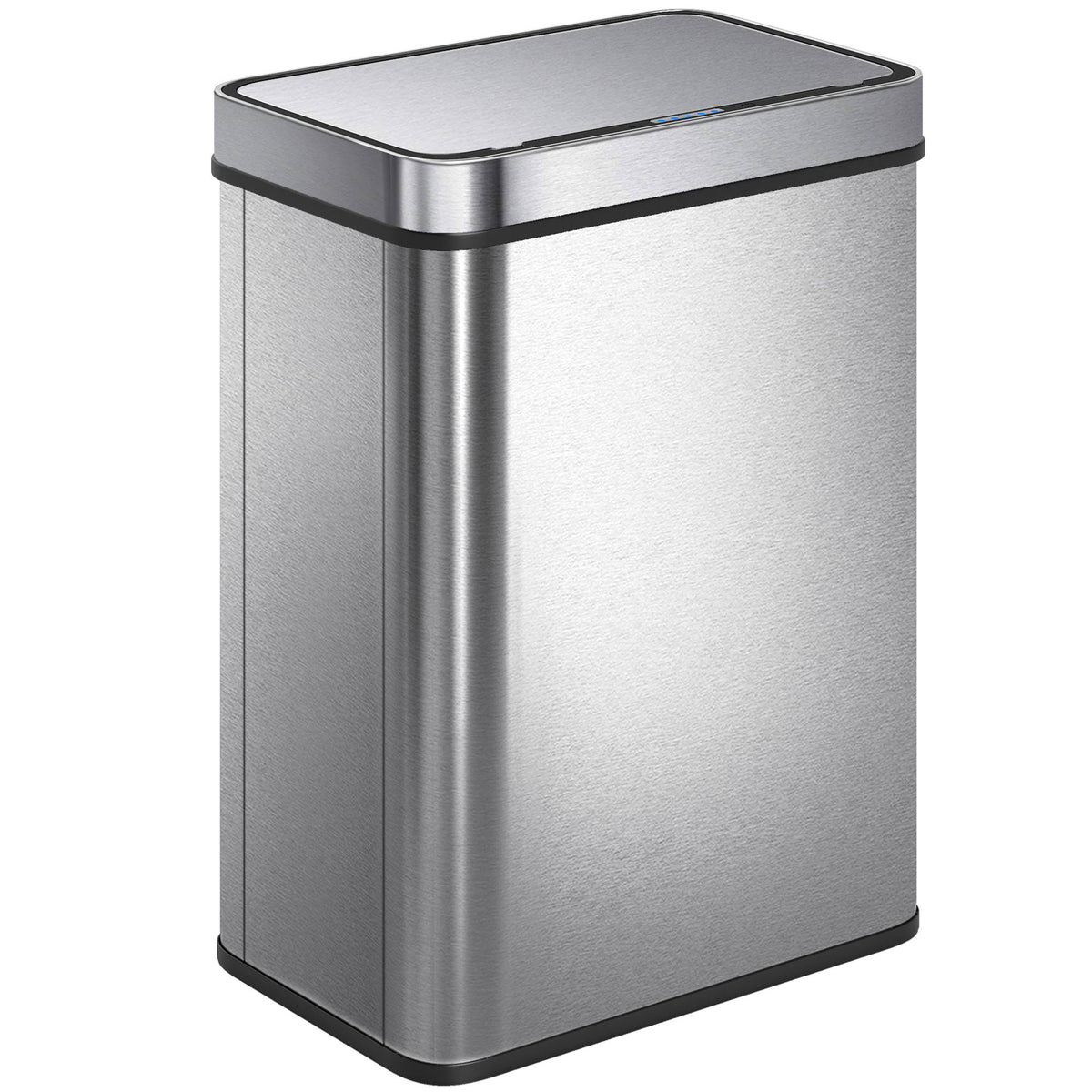 50L Sensor Trash Can, Stainless Steel, Odor Control