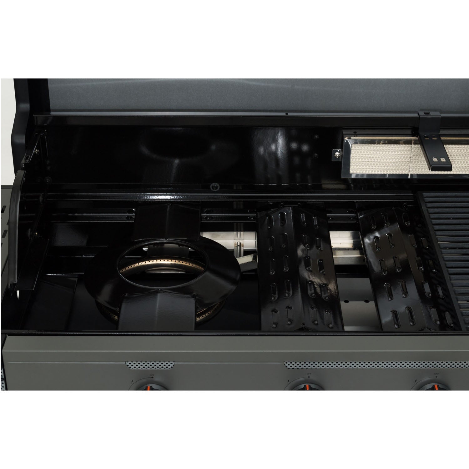 5-Burner Gas Grill with Side and Rear Burners