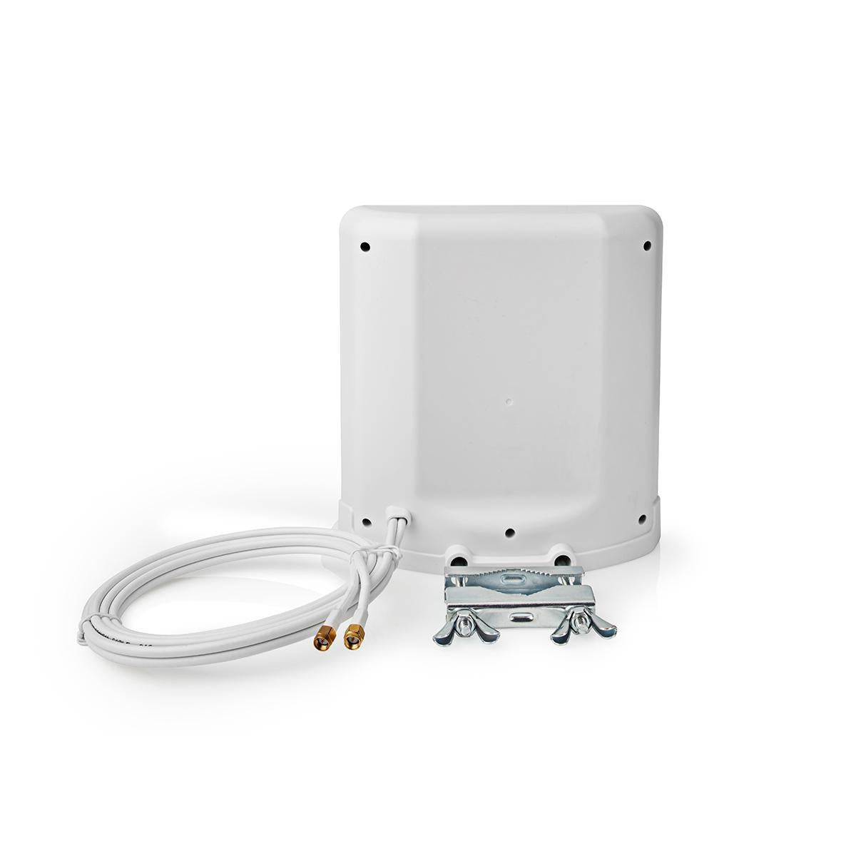 5G / 4G / 3G Antenna | 5G | Indoors or Outdoors | 698-5000 MHz | Gain: 6 dB | 2.50 m | White