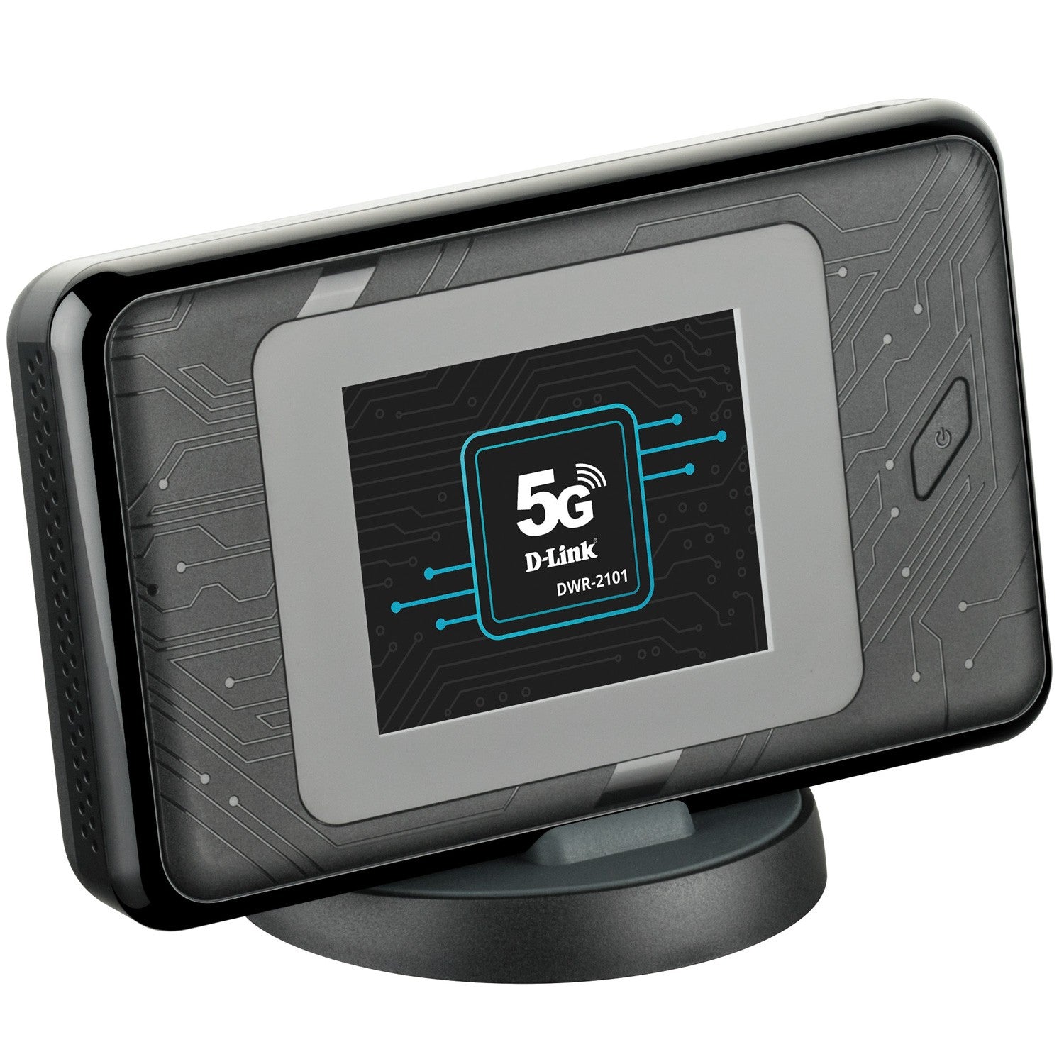 5G WiFi 6 Portable Router, AX1800, 1.6 Gbps, LCD Display