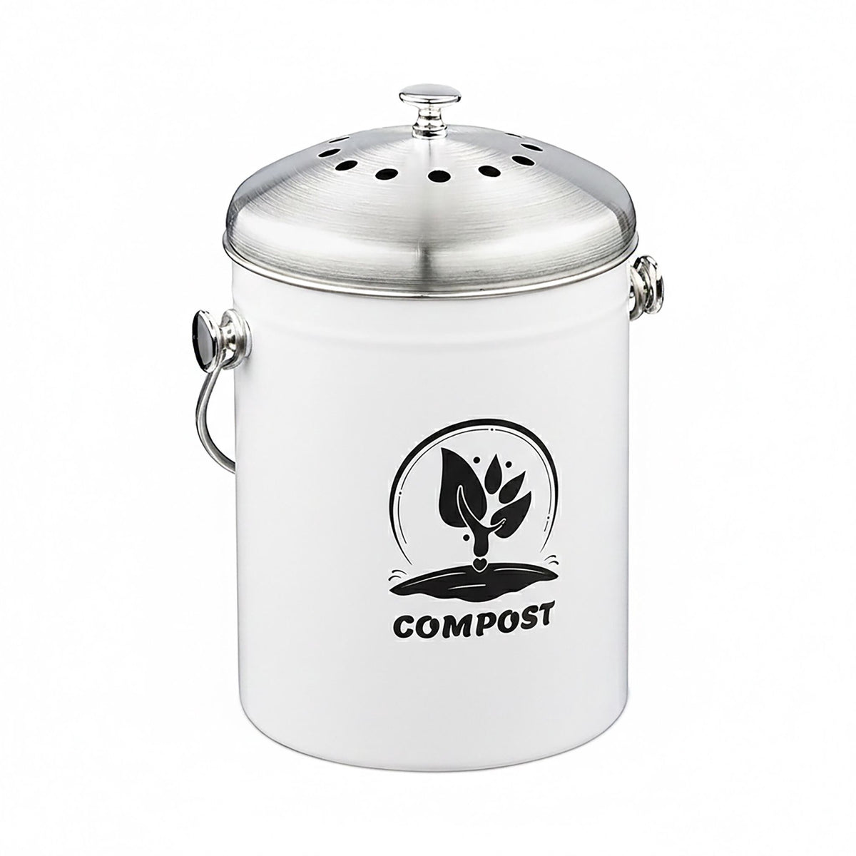 5L Stainless Steel Compost Bin with Filter