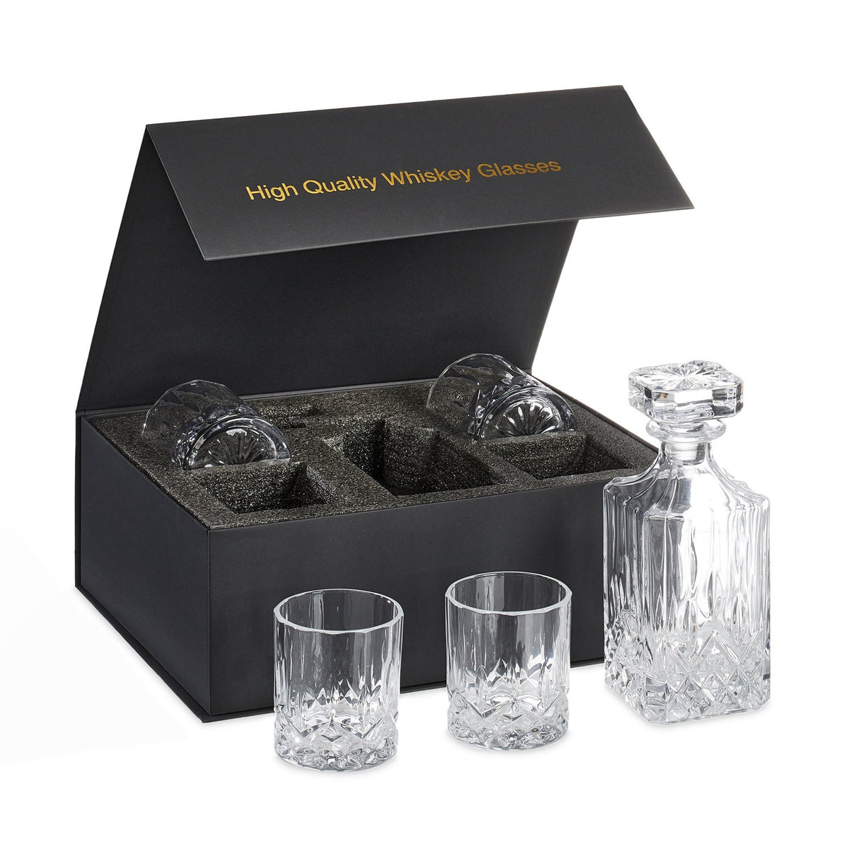 5-Piece Whisky Set Decanter & Glasses