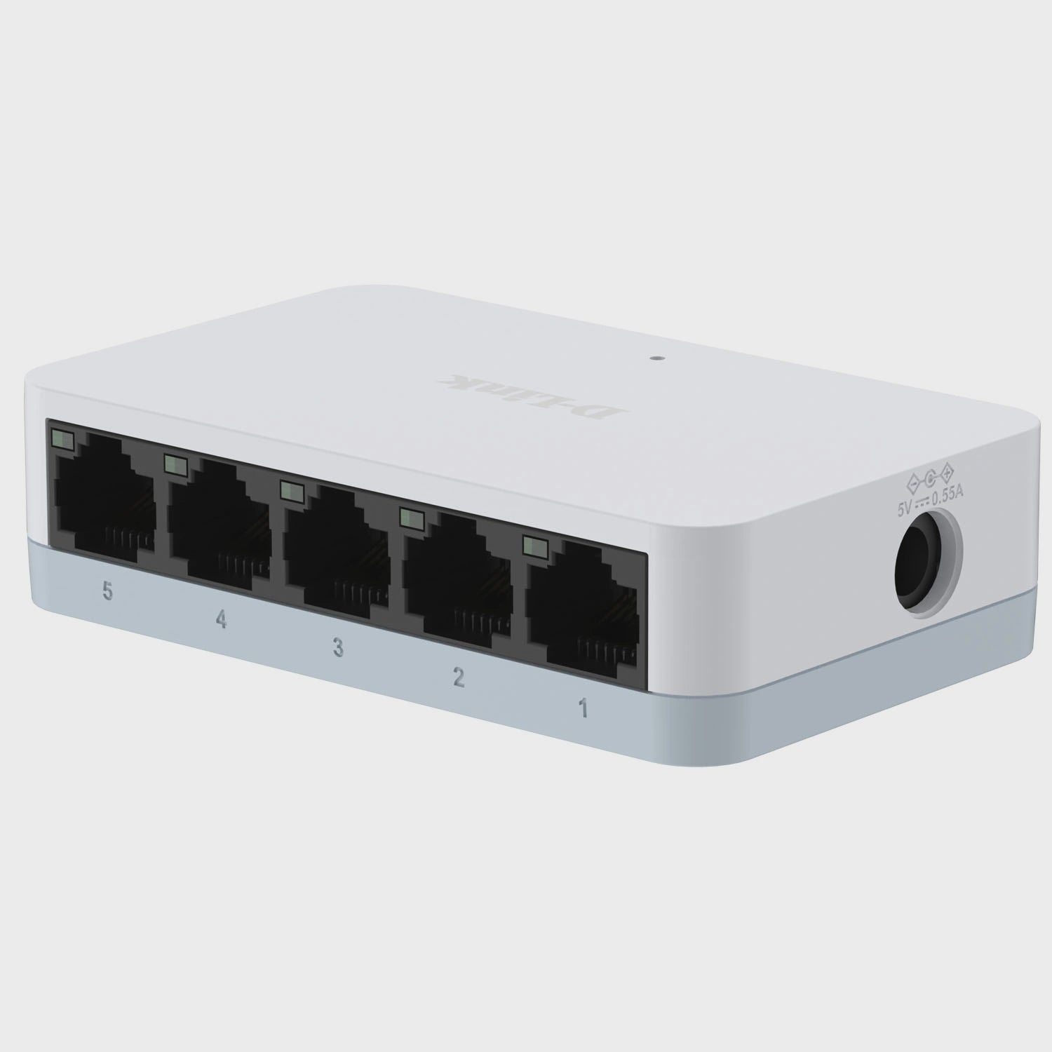 5-Port Fast Ethernet Switch, Compact Design