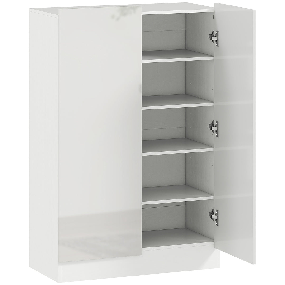 5-Tier Shoe Cabinet, Adjustable Shelves, Holds 20 Pairs