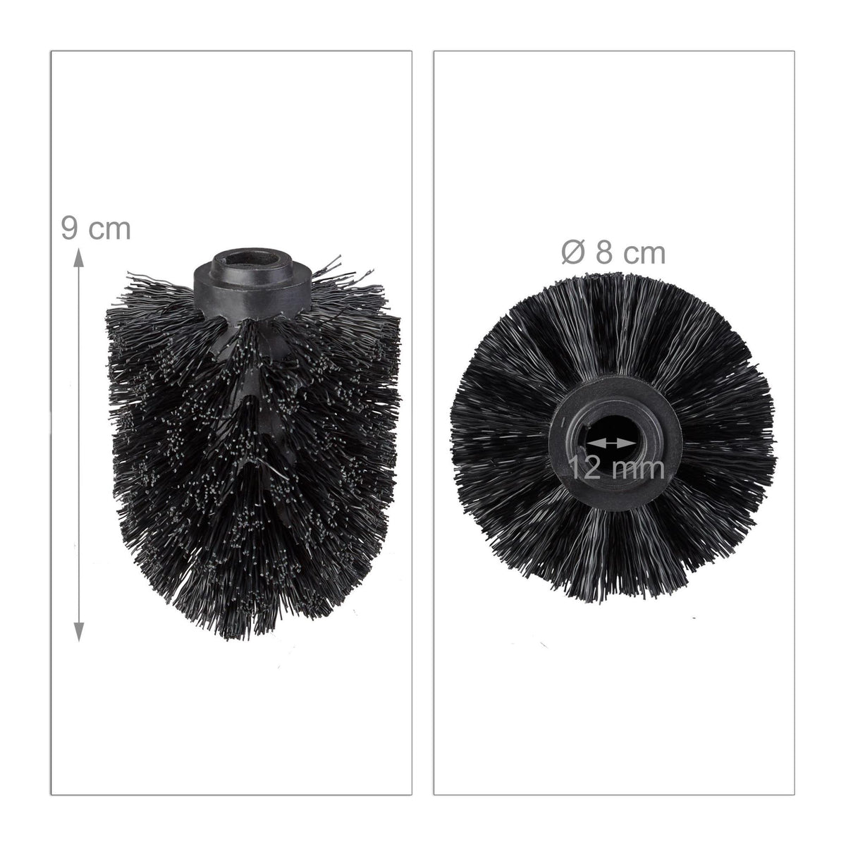 5 replacement toilet brushes