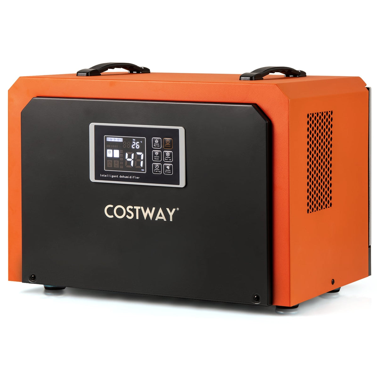 60L/Day Industrial Dehumidifier with Drain Hose & Timer