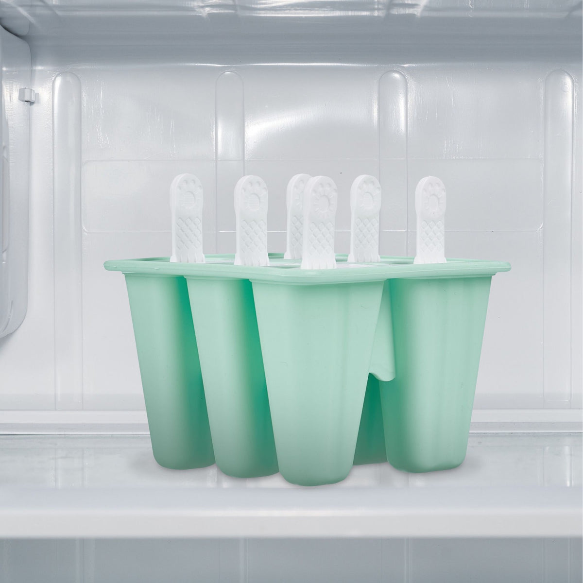 6 Silicone Ice Cream Moulds