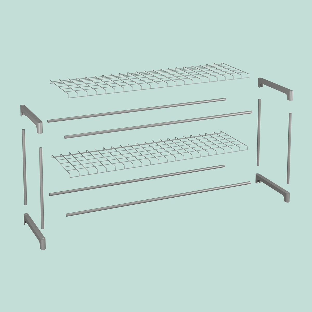 6-Tier Plant Shelf – Indoor/Outdoor Display Stand