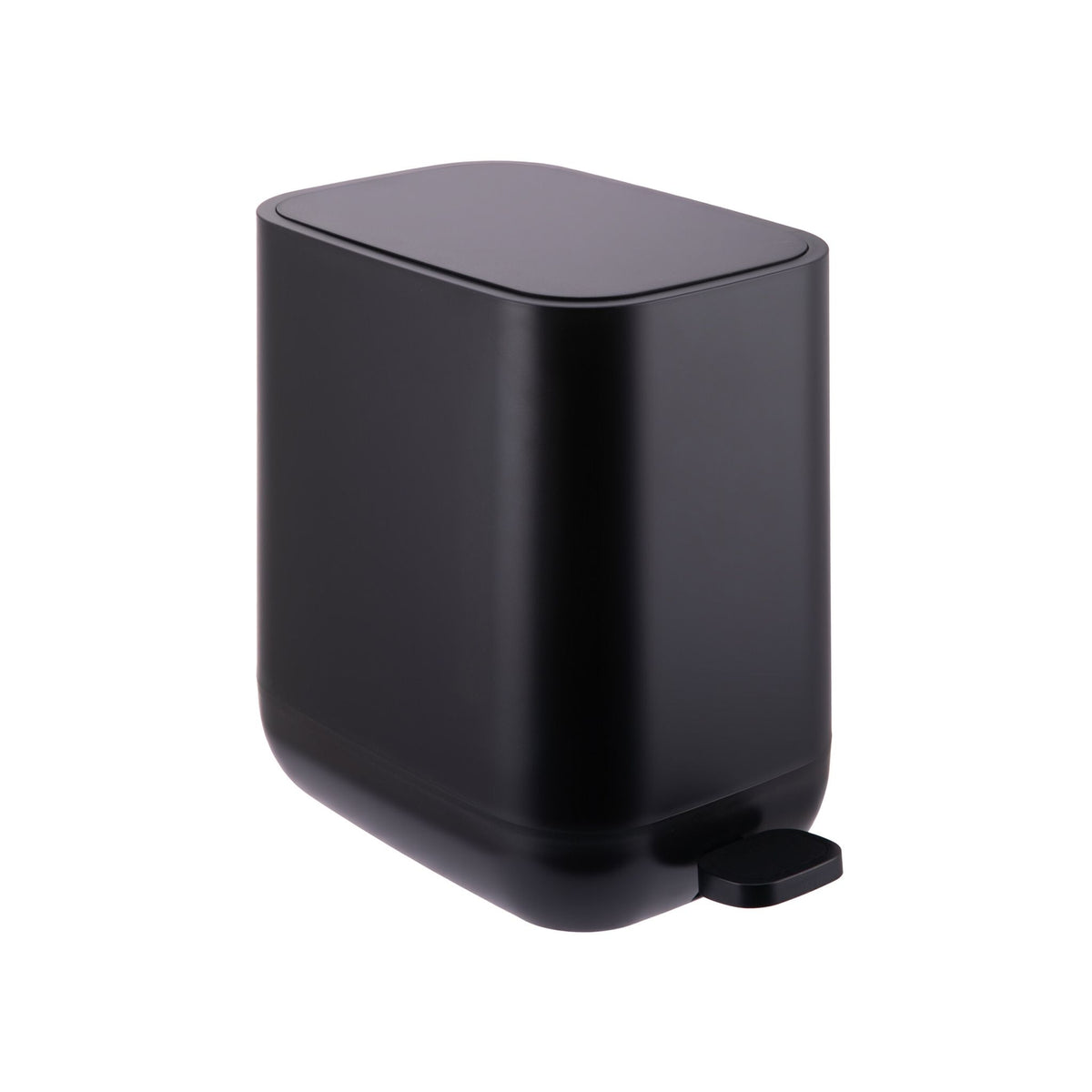 7L Square Pedal Bin – Plastic, Soft-Close Lid