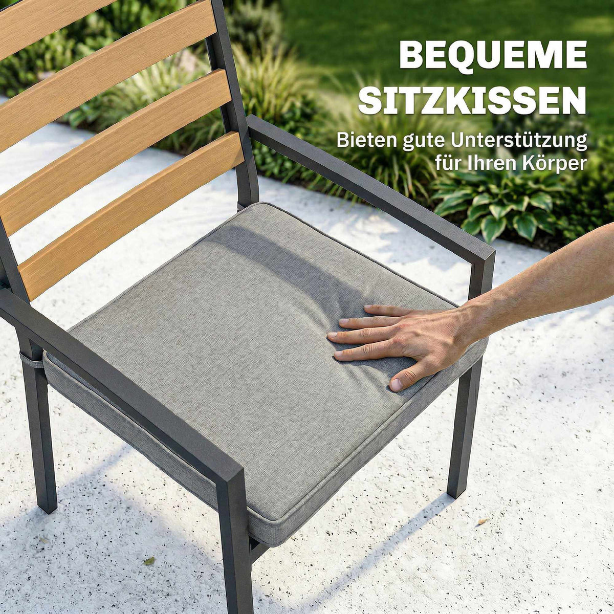 7-Piece Outdoor Dining Set with Table and Chairs