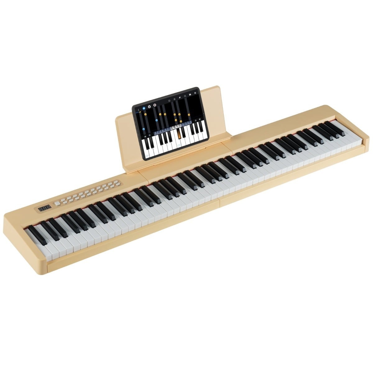 88-Key Digital Piano, Portable Full-Size Electric Keyboard