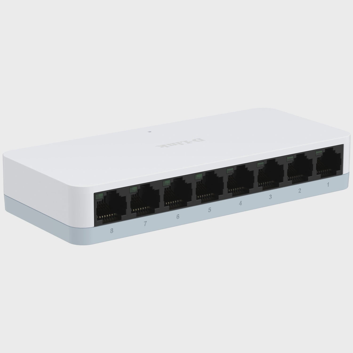 8-Port Fast Ethernet Switch, Plug-and-Play, Energy Efficient