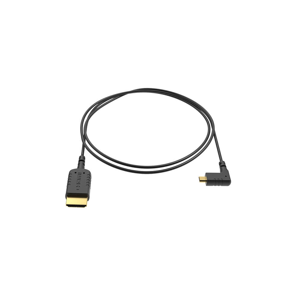 8SINN Cable Micro HDMI-HDMI Angled Extra Thin 40cm