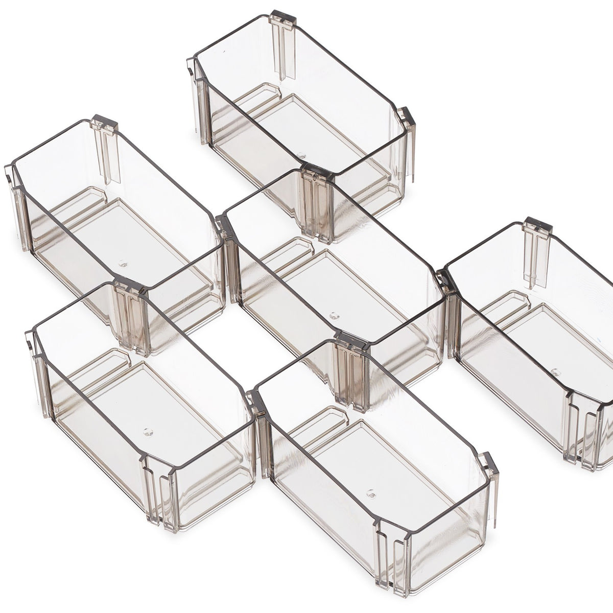 8-part system for drawer storage