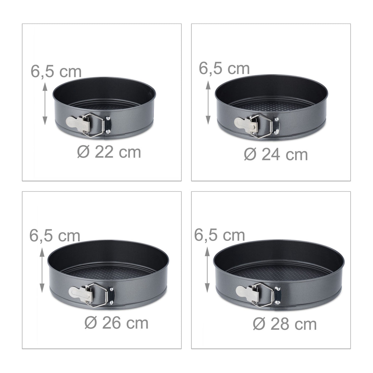 8-piece springform set
