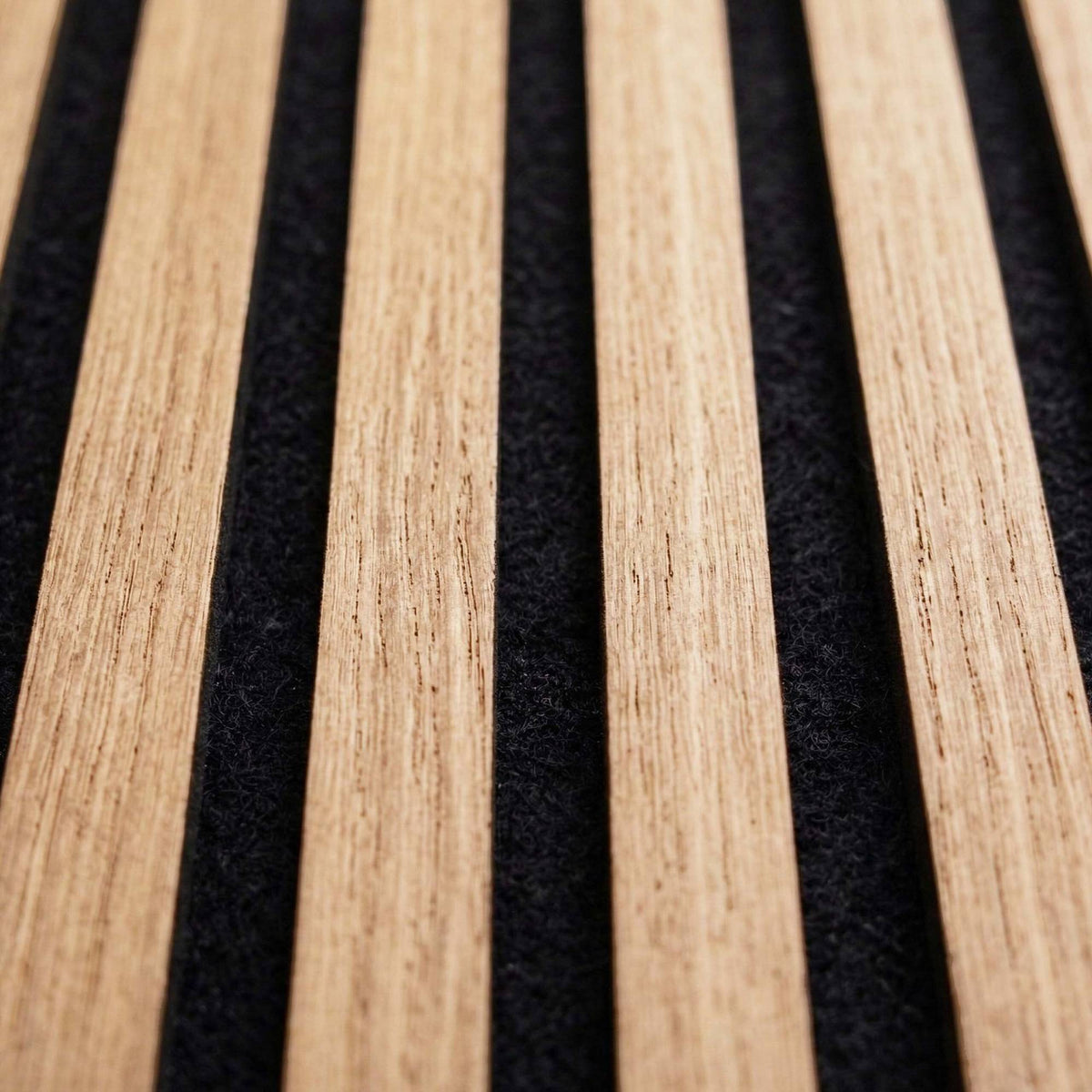 Acoustic Wall Panels, 60x60cm, Set of 4, Wood Veneer
