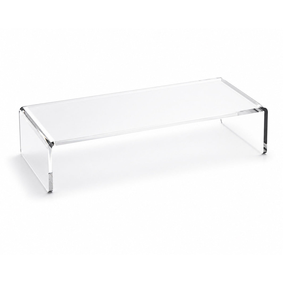 Acrylic Monitor Riser – Ergonomic Stand, 50 x 20 x 10 cm