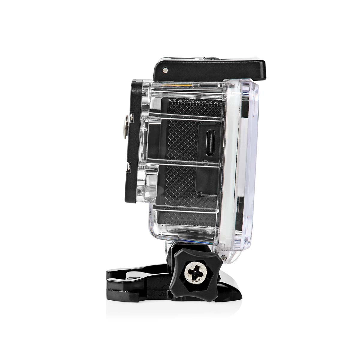 Action Camera | 1080p@30fps | 12 MPixel | Waterproof up to: 30.0 m | 90 min | Wi-Fi | App available for: Android™ / IOS | Brackets included | Black