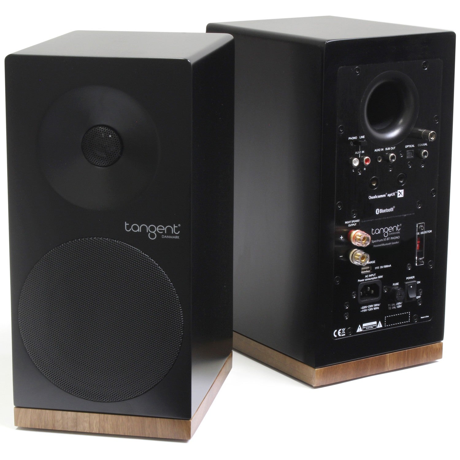 Active Bluetooth Speakers, Black, Multiple Inputs