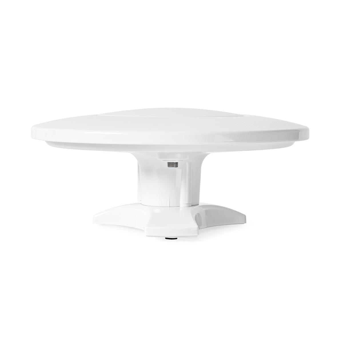 Active HDTV Antenna | Active | Connector type: F connector | FM / UHF / VHF | Reception area: 0-50 km | LTE700 | Gain: 28 dB | White