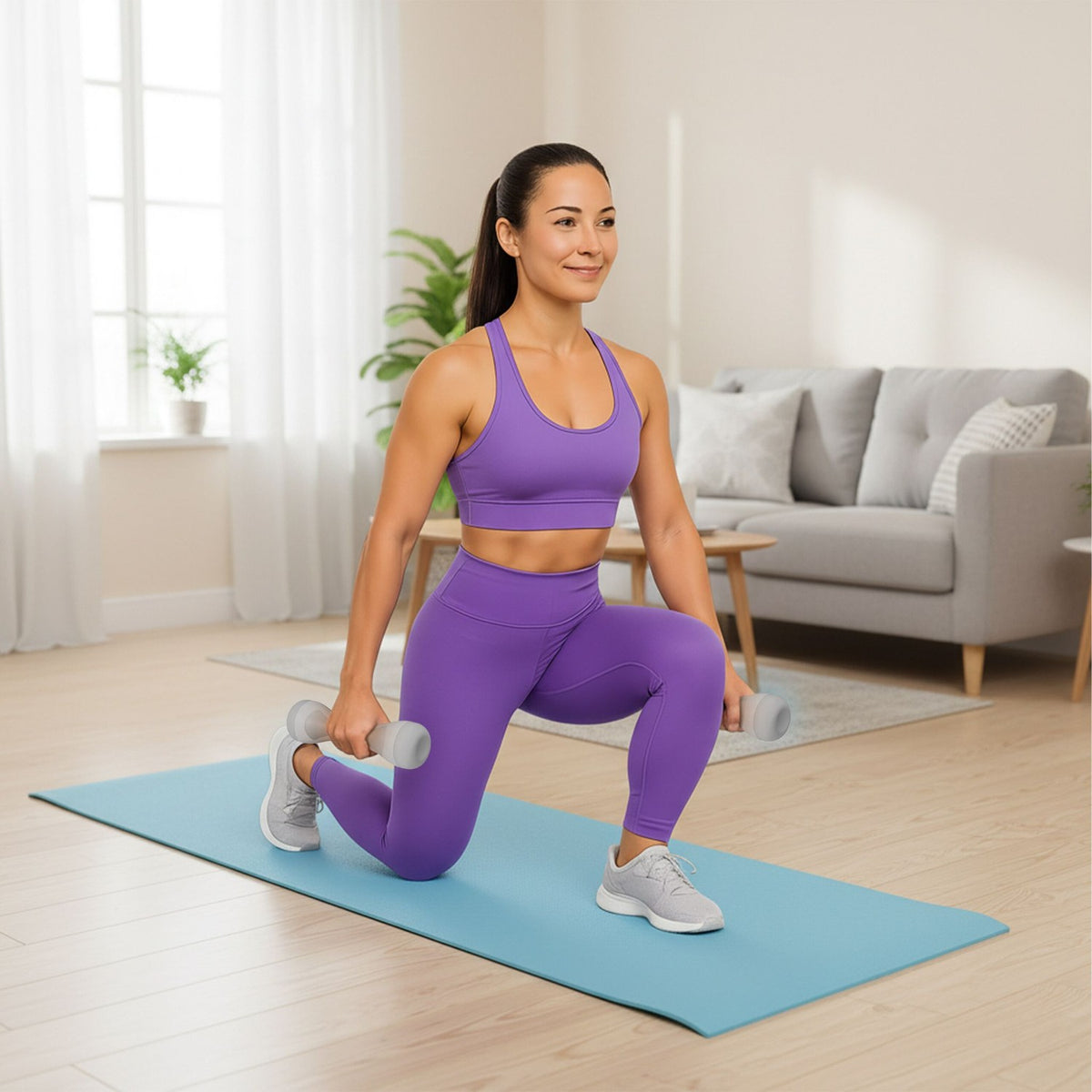 Adjustable Dumbbells Set, Ergonomic Grip, Home Fitness