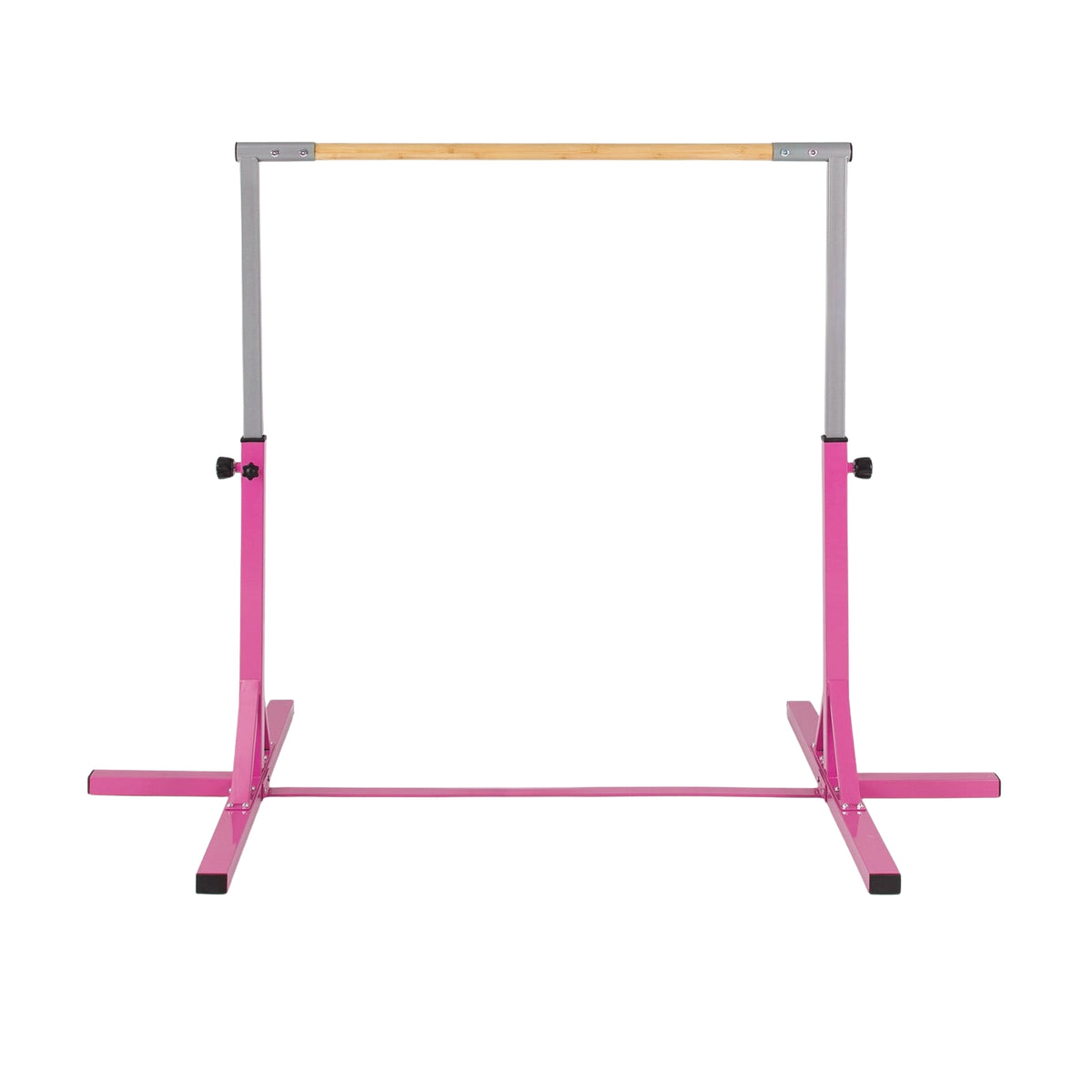 Adjustable Gymnastics Bar for Kids, 85-145 cm, Pink