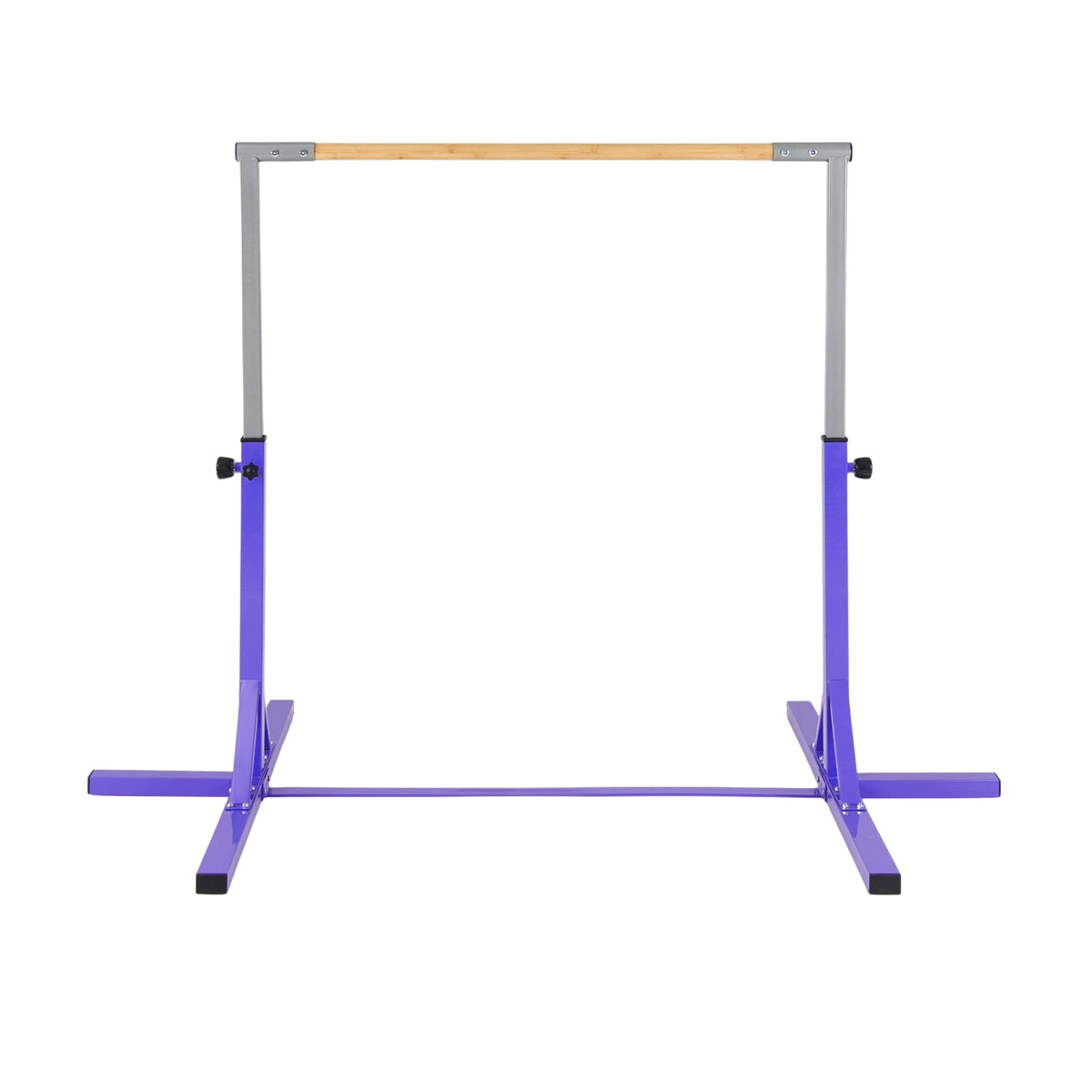 Adjustable Gymnastics Bar for Kids, 85-145 cm, Purple