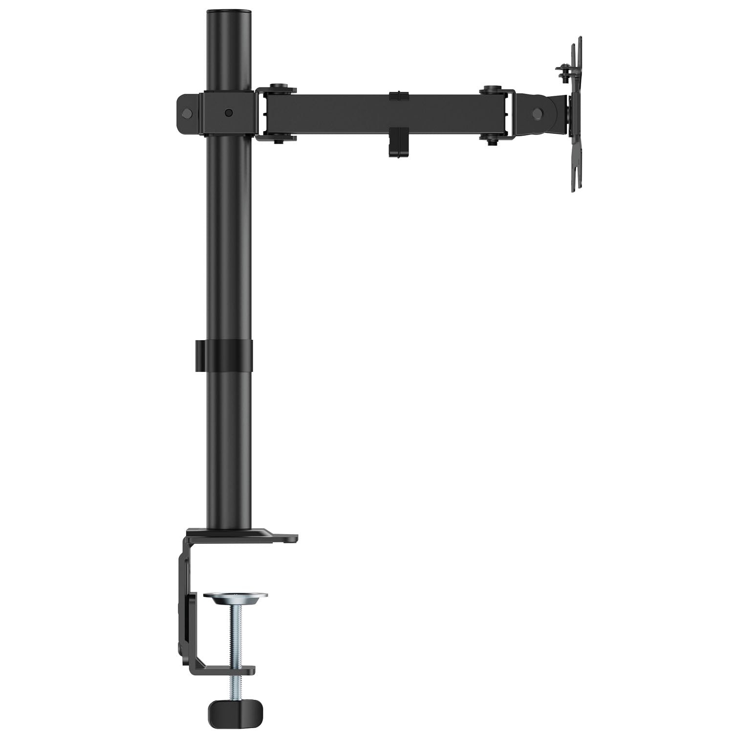 Adjustable Monitor Arm for 17–32" Screens, Black