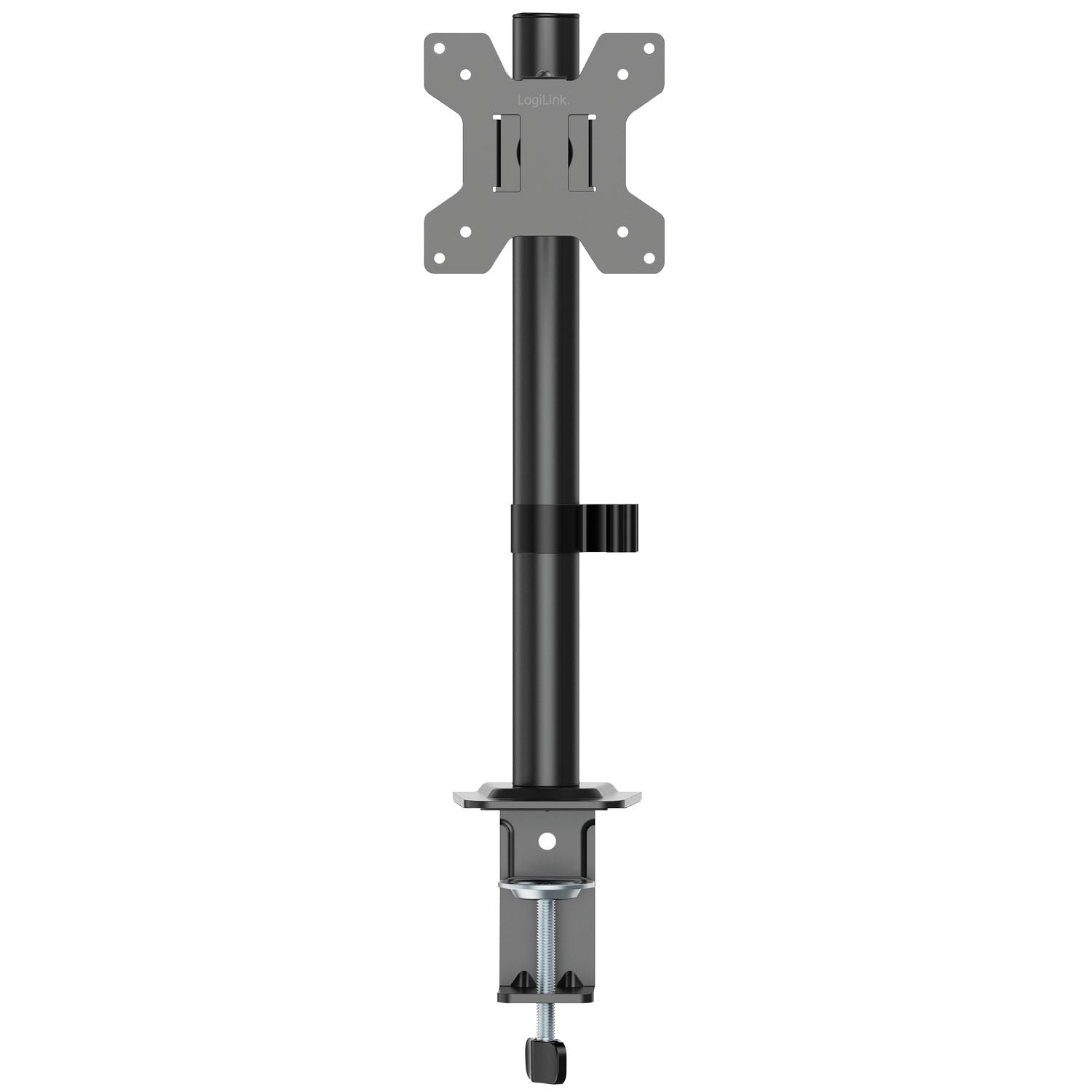 Adjustable Monitor Arm for 17–32" Screens, Black
